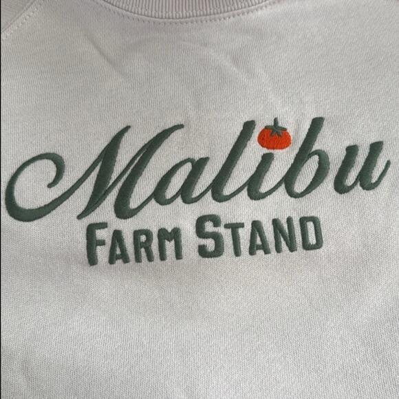 Old Navy Lavender Malibu Farm Stand SoComfy Crew-Neck Graphic Sweatshirt - Picture 6 of 11